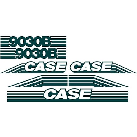 Aftermarket Whole Machine Decal Set Fits Case Excavator 9030B CASE9030BDECALSET